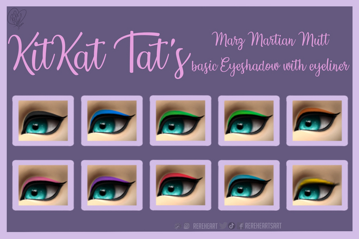 [KK] Martian Mutt Basic Eyeshadow With Eyeliner