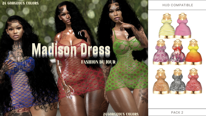 Madison Dress - PACK 2