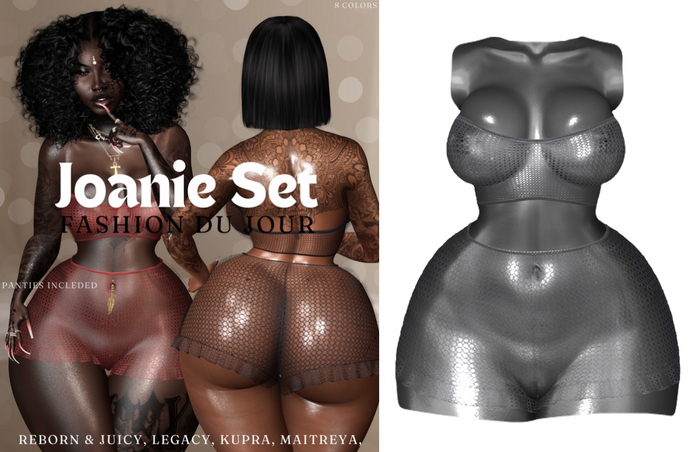 Joanie Set- WHITE