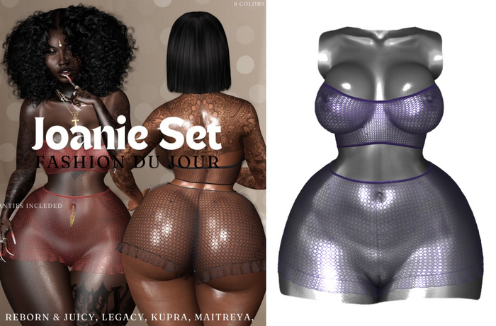 Joanie Set- PURPLE