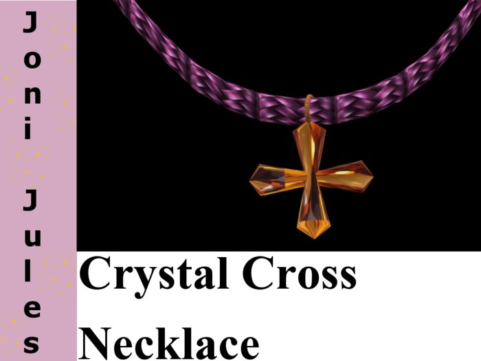 Crystal Cross Necklace