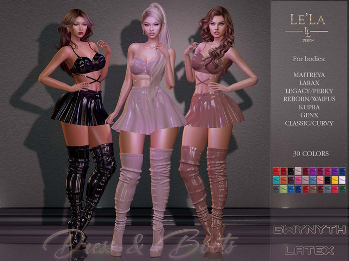 {Le'La} Gwynyth Latex - LaraX Included
