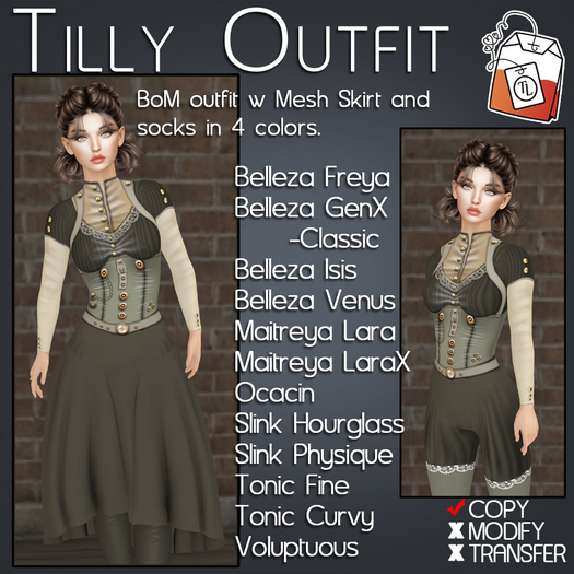 ~TL~ Tilly Outfit DEMO