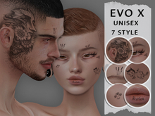.:Jen'aam:.Heartless Tattoo-Unisex-Evox