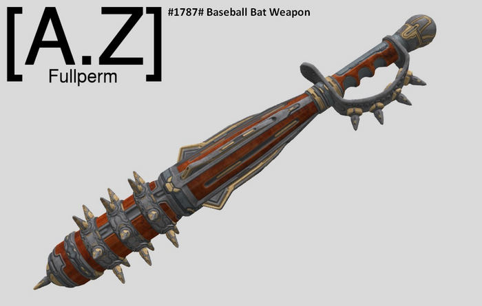 #1787# Baseball Bat Weapon #