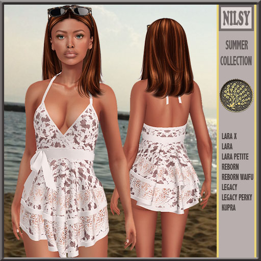LACE BEACH DRESS