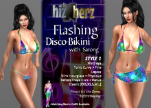 hizNherz Flashing Disco Bikini Style 1