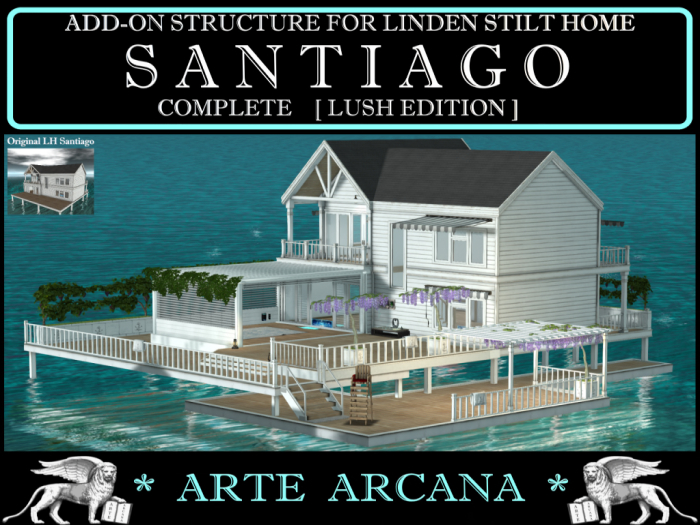 COMPLETE LUSH V5 ADD-ON  FOR LH STILT HOME SANTIAGO 