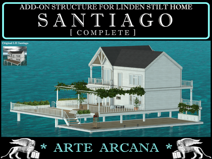 COMPLETE V5 ADD-ON  FOR LH STILT HOME SANTIAGO OW   *AA*