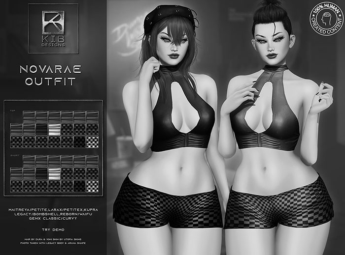 KiB Designs - Novarae Outfit DEMO