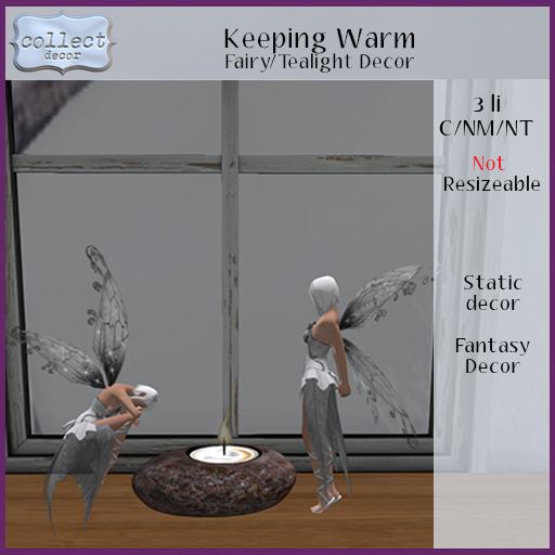 Keeping Warm - Fairy Decor - { collect }