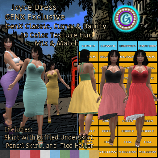 G * Joyce Dress for GenX