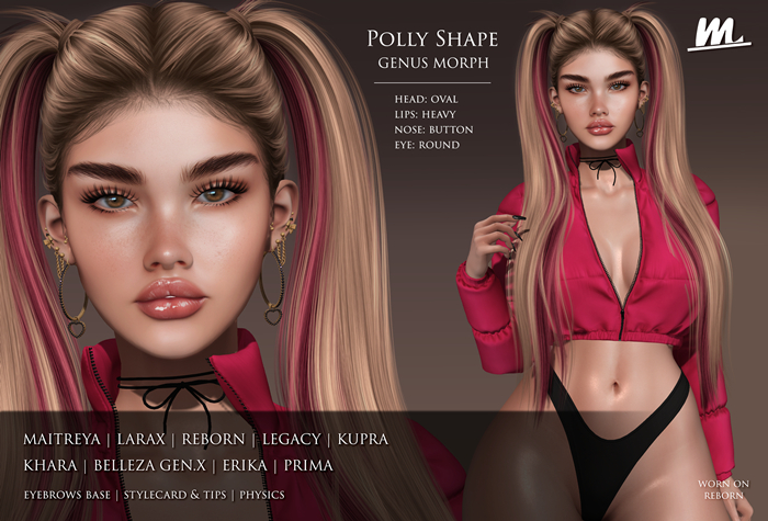 ::Midori's Store:: Polly Shape (Genus MORPH - BOM 4K)