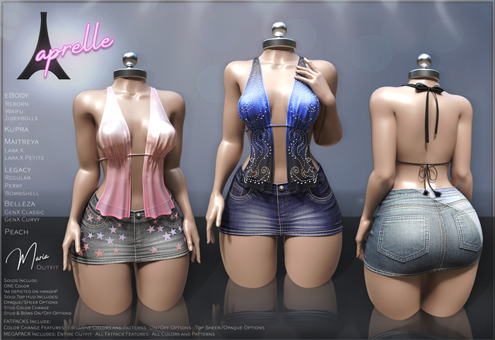 aprelle maria top FATPACK