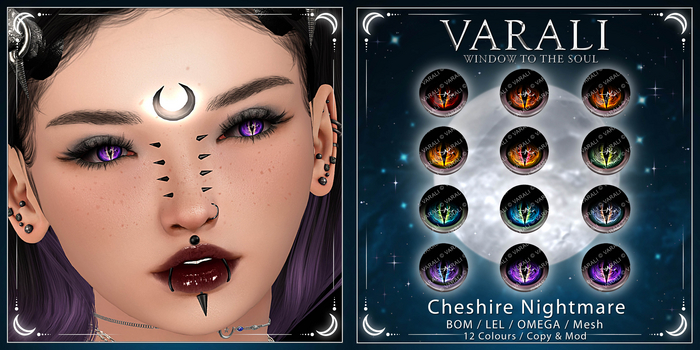 ..: VARALI :.. Cheshire Nightmare Eyes [FATPACK]