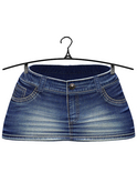 aprelle maria skirt colbalt
