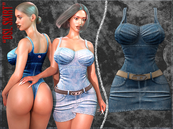 DILEMMA - DSL Denim Skirt v3 