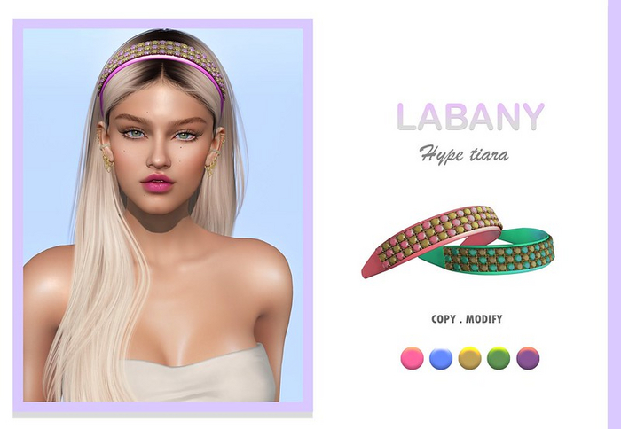 Labany "Hype Tiara" All colors