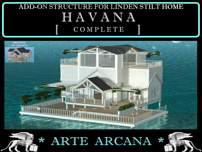 COMPLETE ADD-ON V5 for LH Stilt Home_HAVANA OW  *AA*