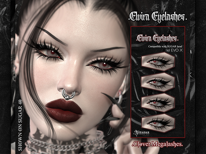 .SN. Elvira Set Lashes Clover - Megalash.