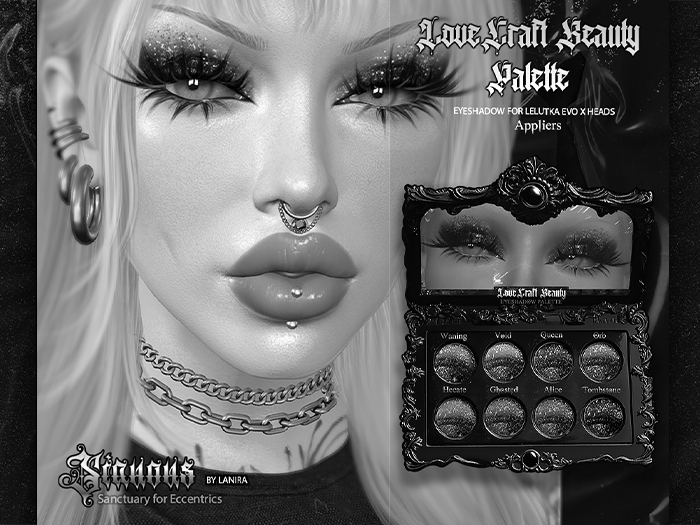 .SN. LoveCraft Beauty Eyeshadow DEMO.Lel EVOX