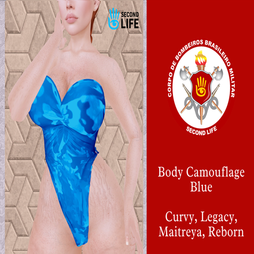 BODY CAMOUFLAGE BLUE