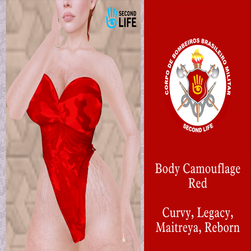 BODY CAMOUFLAGE RED