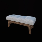 {S} Full Perm Luxury Cushion Bench