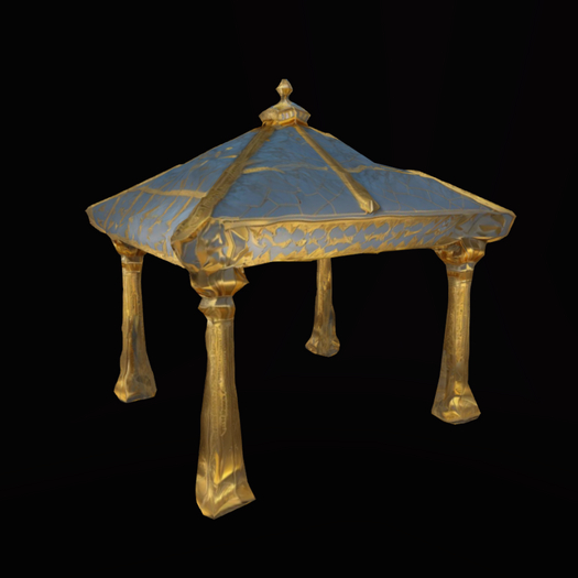 {S} Full Perm Ornate Pavilion