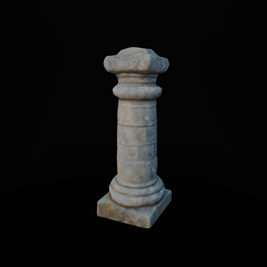{S} Full Perm Stone Pillar