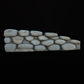 {S} Full Perm Stone Rubble Wall 02