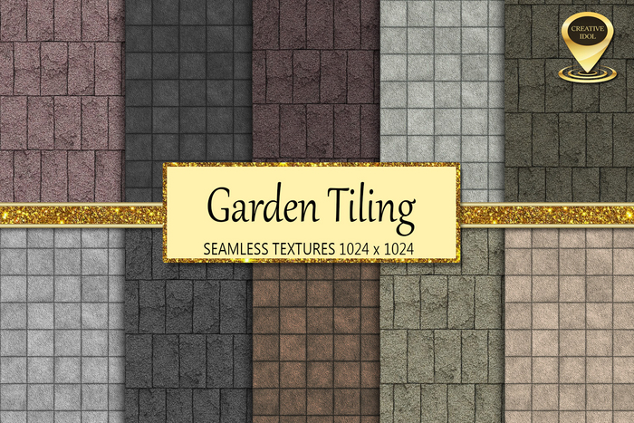 Garden Tiling Seamless Textures