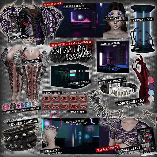 ANTINATURAL[+] Post-Human / Monsterhand PURPLE / MAITREYA