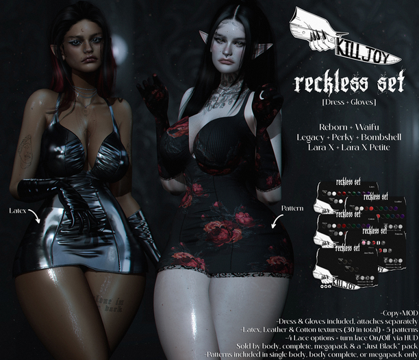 KILLJOY Reckless Set PERKY