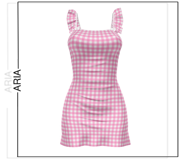 Pink Plaid Kate Reborn