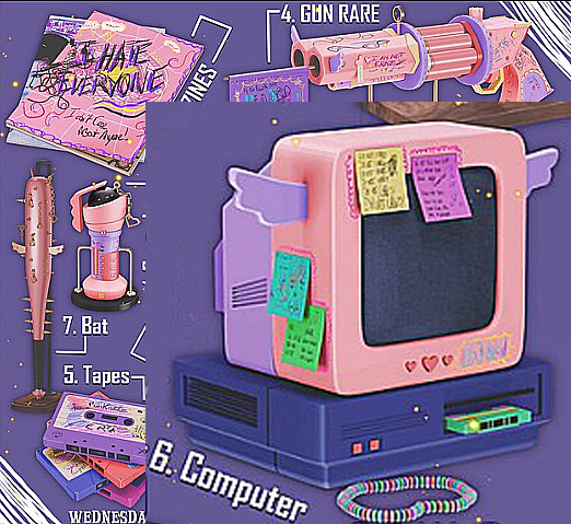 6. Wednesday[+] Psycho Purple. Computer