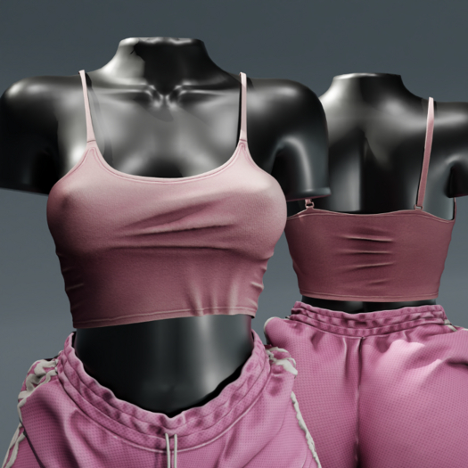 ardor* - cotton cami (rose)