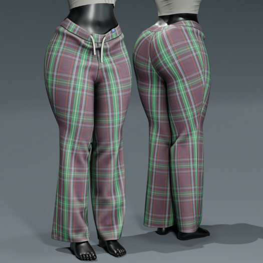 ardor* - wmns pj pants (green/purple)