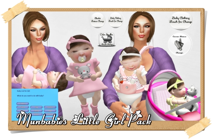 *MB*Little Baby Girl  Pack