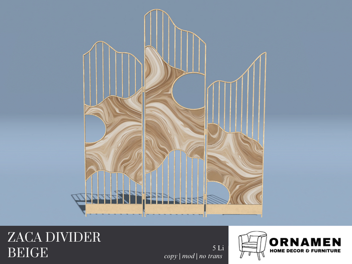 OR - Zaca Divider Beige