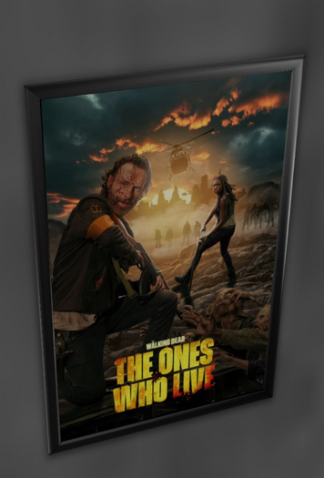 Poster The walking dead #2