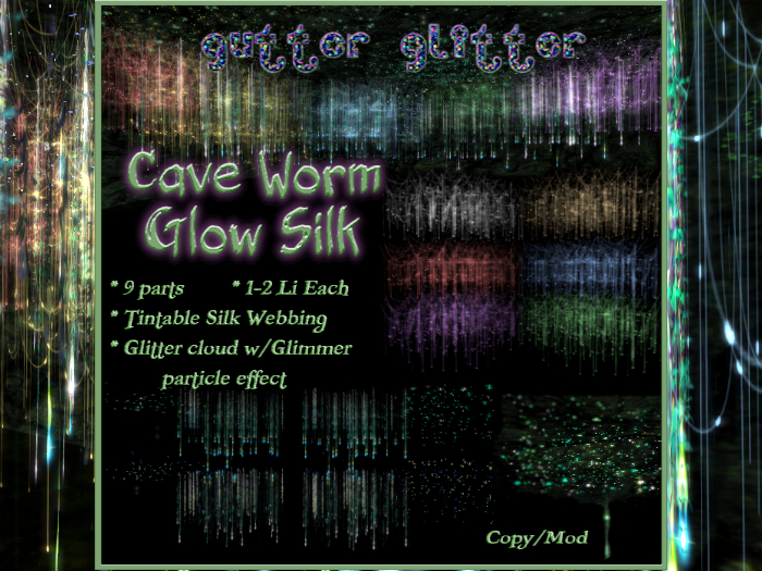 Cave Worms & Glow Silk (Add to Upack)