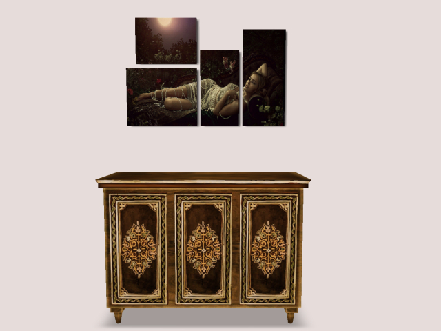 DRESSER YELLOW