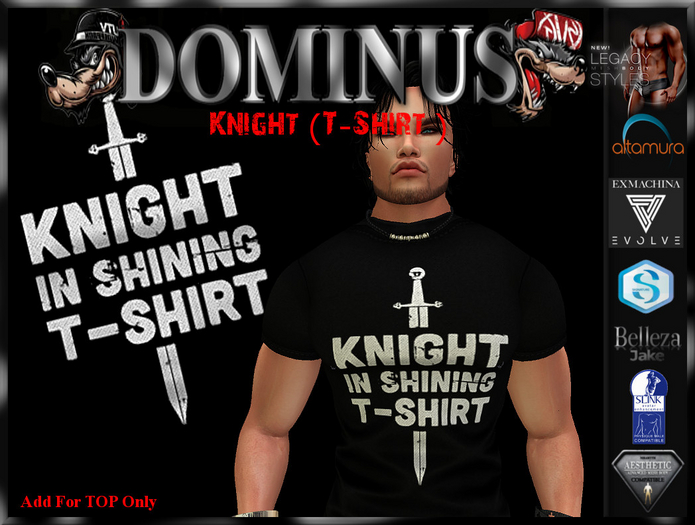 ~DOMINUS~Knight (T-Shirt)   (ADD)