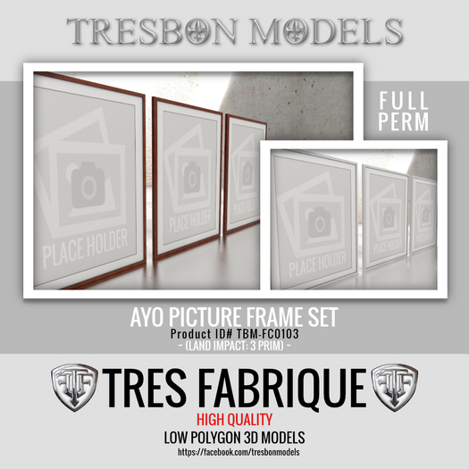 Full Perm Ayo Picture Frames