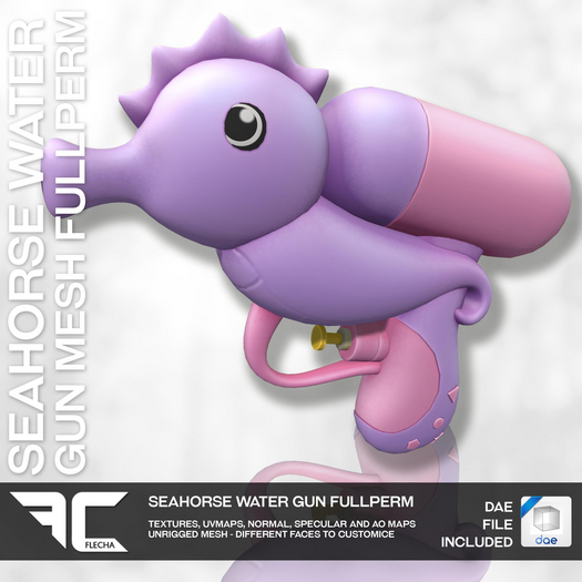 FLECHA Seahorse Watergun Fullperm