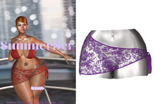 SUMMER SARONG- PURPLE