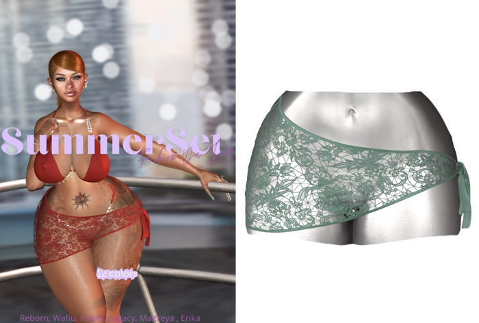 SUMMER SARONG- MINT