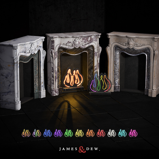 James&Dew .. Classically Neon [Fireplace] - Romantics