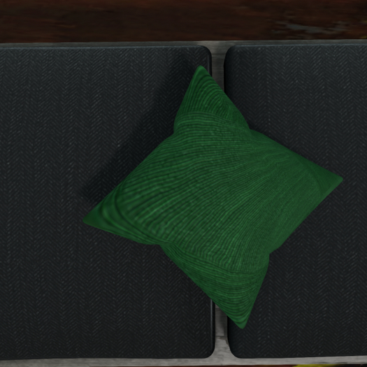 Cushion green PBR